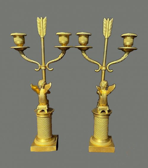 Kandelaber Girandolen Empire Frankreich um 1800