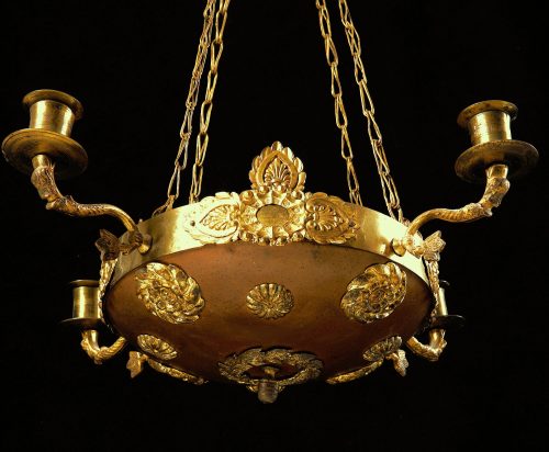 Alternative view of Ampel Kronleuchter Empire um 1810