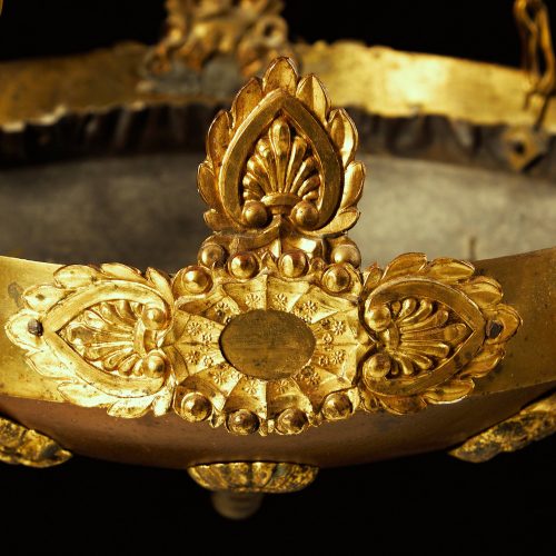 Ampel Kronleuchter Empire um 1810