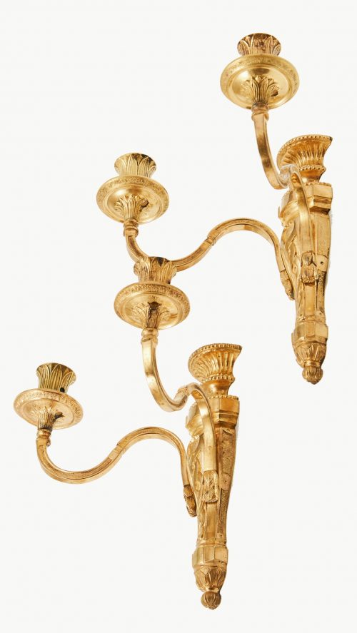 Wandlampen Klassizismus Appliken Frankreich Louis XVI