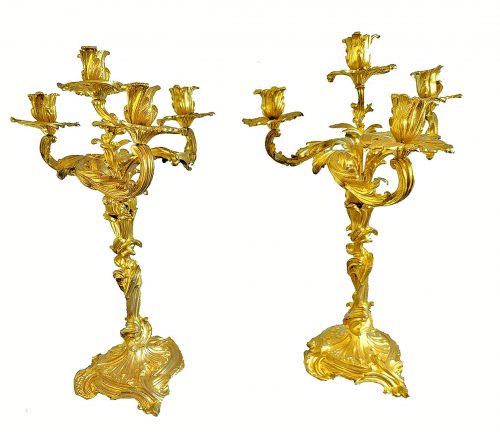 Kandelaber Rokoko Frankreich Louis XV 18.Jh. um 1760