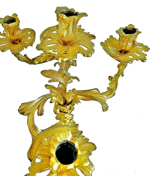 Kandelaber Rokoko Frankreich Louis XV 18.Jh. um 1760