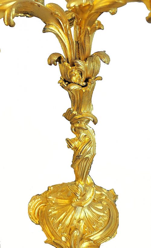 Kandelaber Rokoko Frankreich Louis XV 18.Jh. um 1760