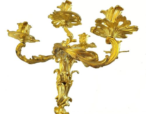 Kandelaber Rokoko Frankreich Louis XV 18.Jh. um 1760