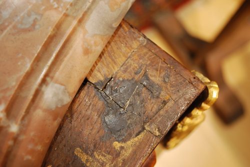 Kommode Rokoko Frankreich Louis XV gestempelt CHENEVAT