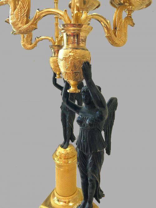 Kandelaber Girandolen Paar Empire Frankreich um 1810