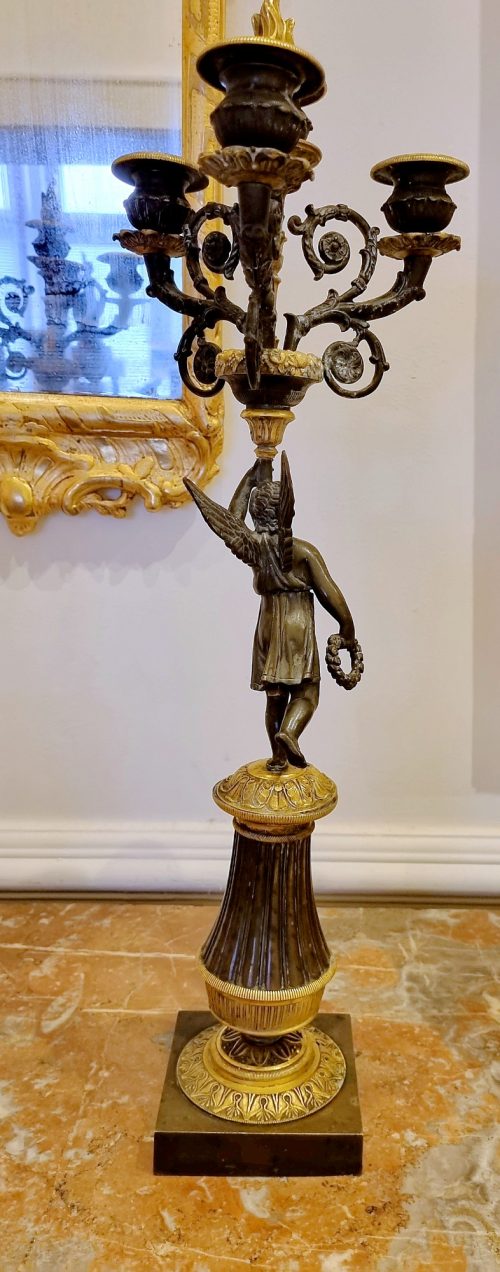 Kandelaber Girandolen Paar Frankreich Empire um 1820