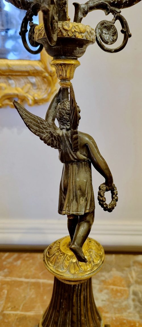 Kandelaber Girandolen Paar Frankreich Empire um 1820