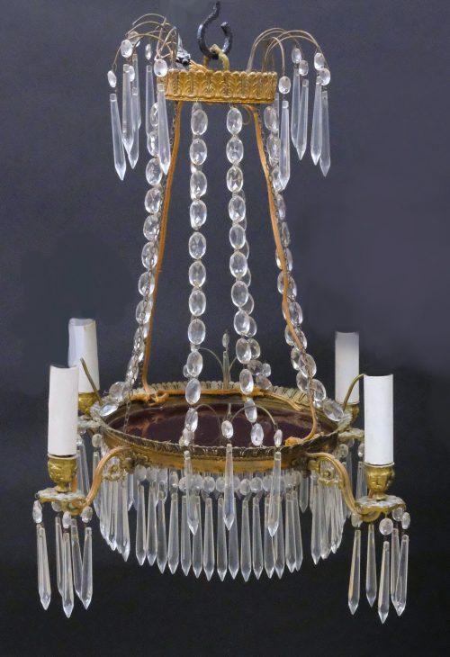 Lüster Kristalllüster Empire Russland um 1820