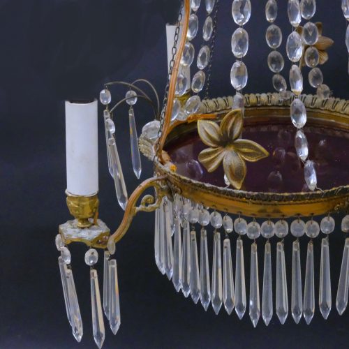 Lüster Kristalllüster Empire Russland um 1820