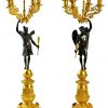 Kandelaber Girandolen Empire Zephyr und Flora Frankreich Empire um 1810