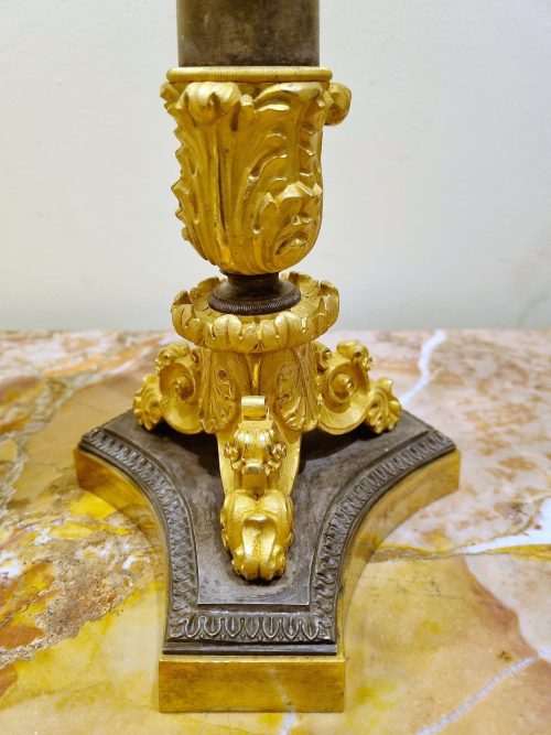 Kandelaber Paar Frankreich Empire um 1810 H. 55 cm