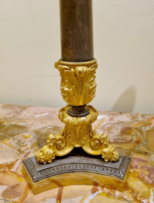 Kandelaber Paar Frankreich Empire um 1810 H. 55 cm