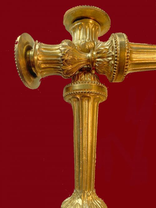 Kerzenhalter Kerzenständer Klassizismus Frankreich Louis XVI um 1780 Provenienz: Château du Médoc Bordelais