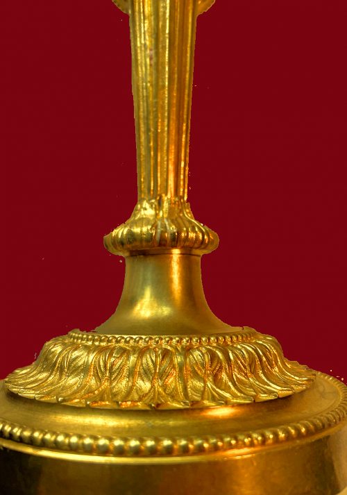 Kerzenhalter Kerzenständer Klassizismus Frankreich Louis XVI um 1780 Provenienz: Château du Médoc Bordelais