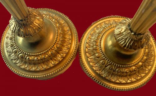 Kerzenhalter Kerzenständer Klassizismus Frankreich Louis XVI um 1780 Provenienz: Château du Médoc Bordelais