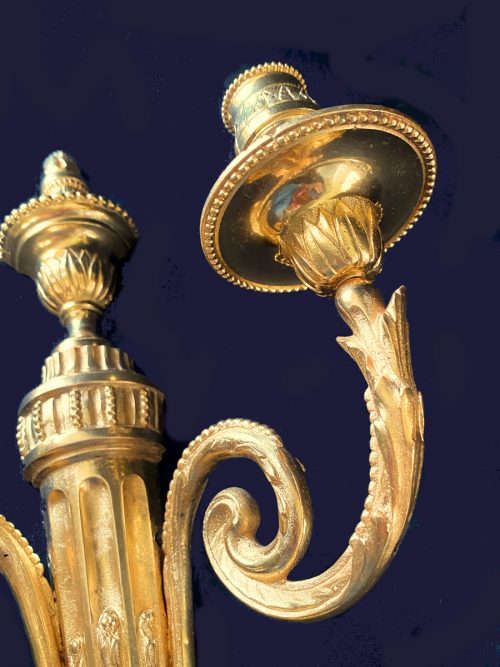 Wandlampen Klassizismus Appliken Frankreich Louis XVI um 1780