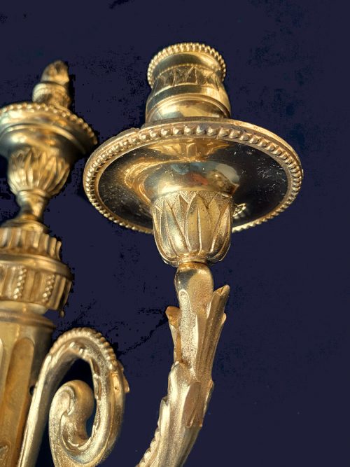 Wandlampen Klassizismus Appliken Frankreich Louis XVI um 1780