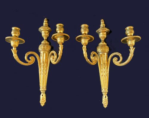 Wandlampen Klassizismus Appliken Frankreich Louis XVI um 1780