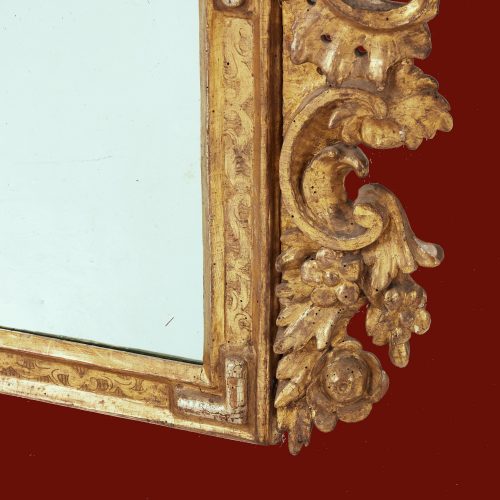 Spiegel Rokoko Louis XV Frankreich um 1730 H. 80 cm