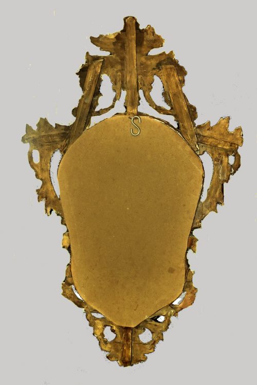 Spiegel Rokoko Louis XV Italien um 1765 H. 83 cm