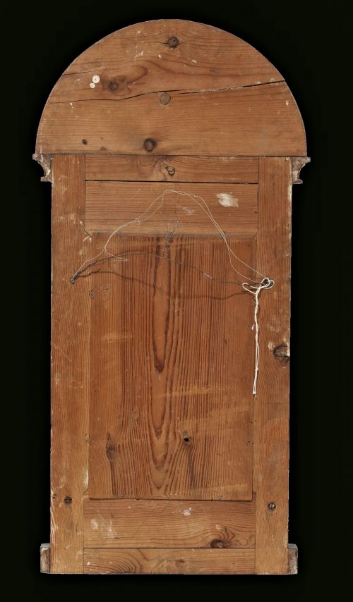 Alternative view of Spiegel Empire Schweden Stockholm Meisteretikett um 1810 H. 102 cm