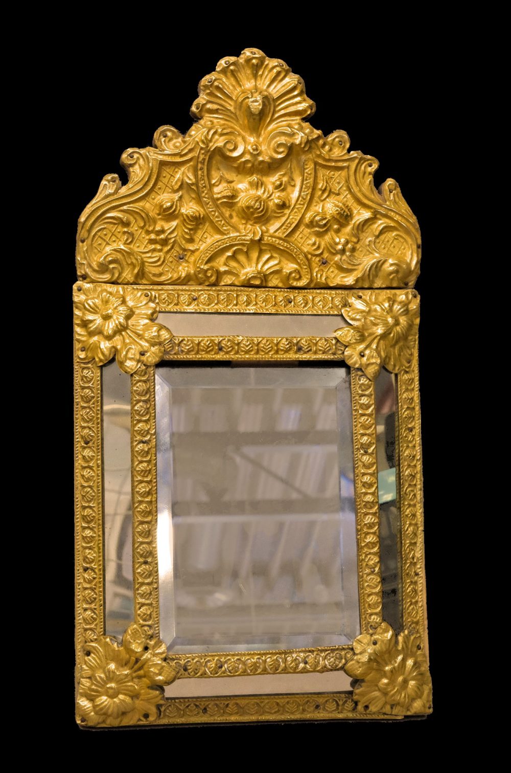 Spiegel Barock Louis XIV 50 x 26,5 cm