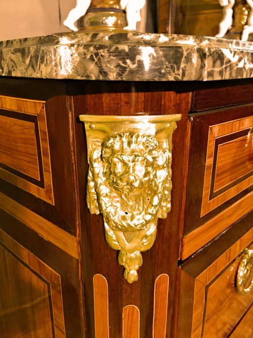 Kommode Klassizismus Frankreich Louis XVI gestempelt VASSOU