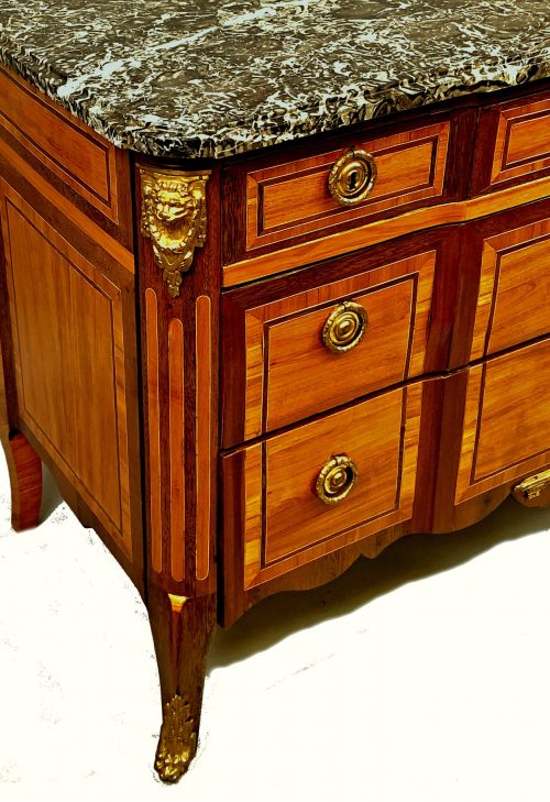 Kommode Klassizismus Frankreich Louis XVI gestempelt VASSOU
