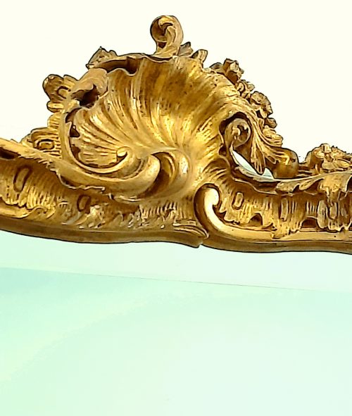 Alternative view of Spiegel Rokoko Louis XV H. 67 cm