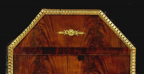 Alternative view of Spiegel Empire Pyramiden-Mahagoni H. 94 cm