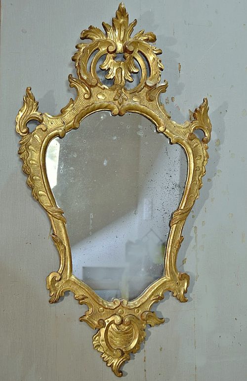 Spiegel Rokoko Louis XV um 1765 H. 84 cm
