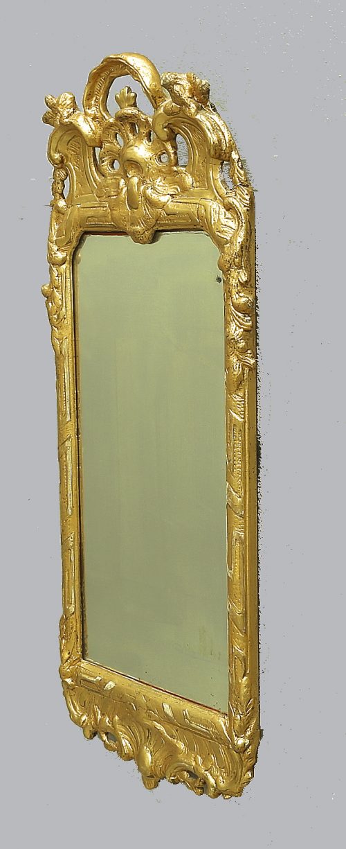 Alternative view of Spiegel Rokoko Louis XV um 1765 H. 69 cm