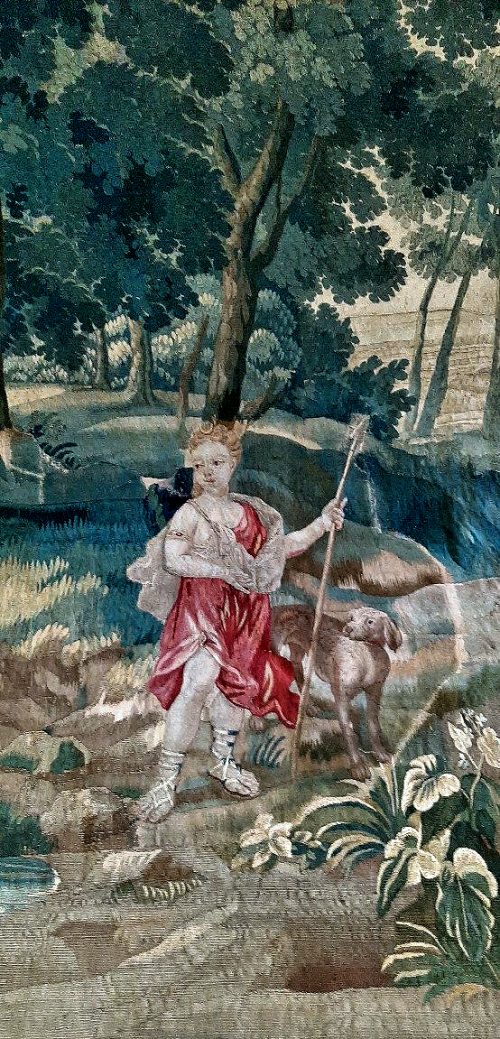 Tapisserie Frankreich Aubusson Diana 17./18.Jh.