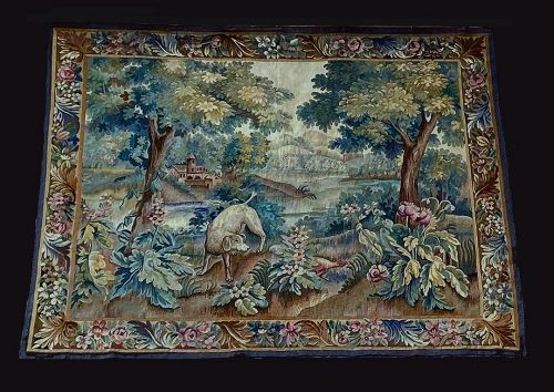 Tapisserie Frankreich Aubusson 17./18.Jh. 210 cm x 170 cm