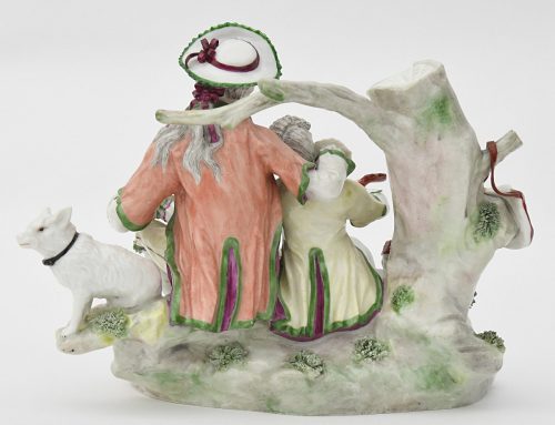 Schäfergruppe Schäferpaar Ludwigsburg Porzellan Johann Christoph Haselmeyer um 1770