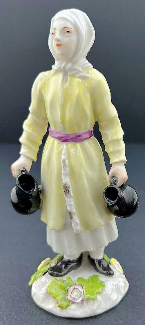 Alternative view of Meissen Porzellan Wasserträgerin Cris de St. Petersburg Peter Reinicke um 1755