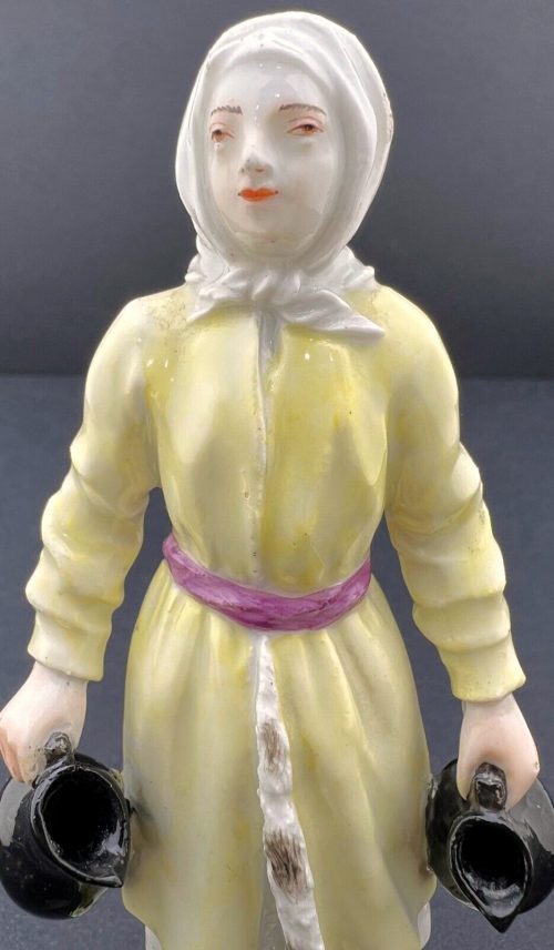 Meissen Porzellan Wasserträgerin Cris de St. Petersburg Peter Reinicke um 1755