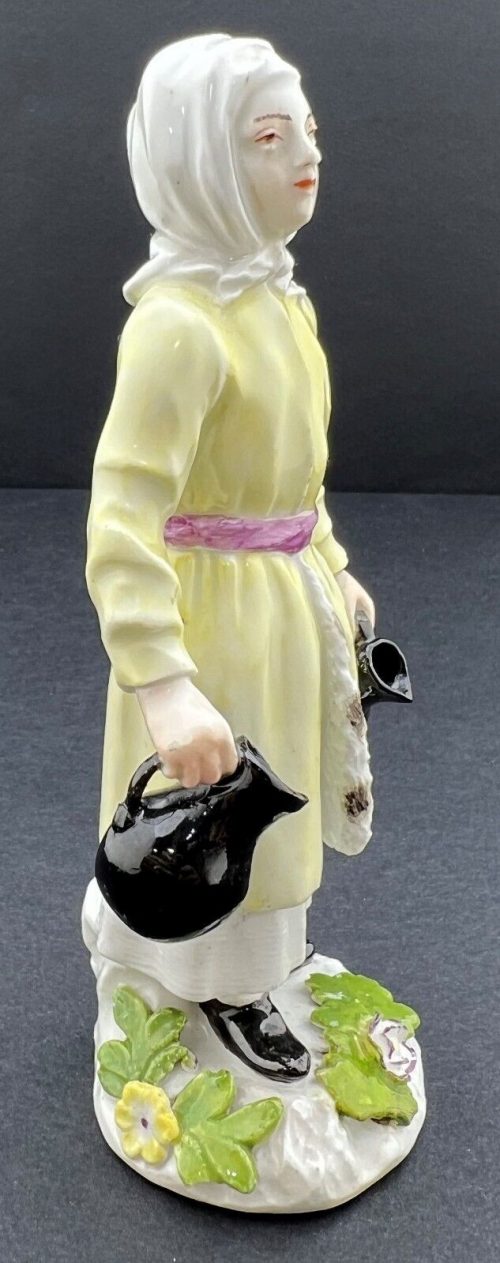 Meissen Porzellan Wasserträgerin Cris de St. Petersburg Peter Reinicke um 1755