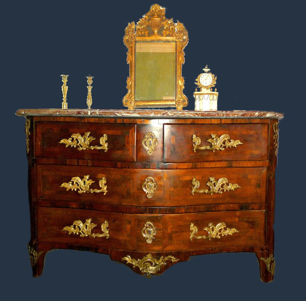 Kommode Barock Frankreich Louis XV gestempelt ROCHETTE