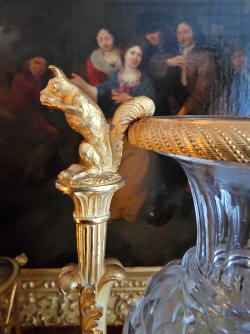 Alternative view of Vase Glas Empire Frankreich um 1800