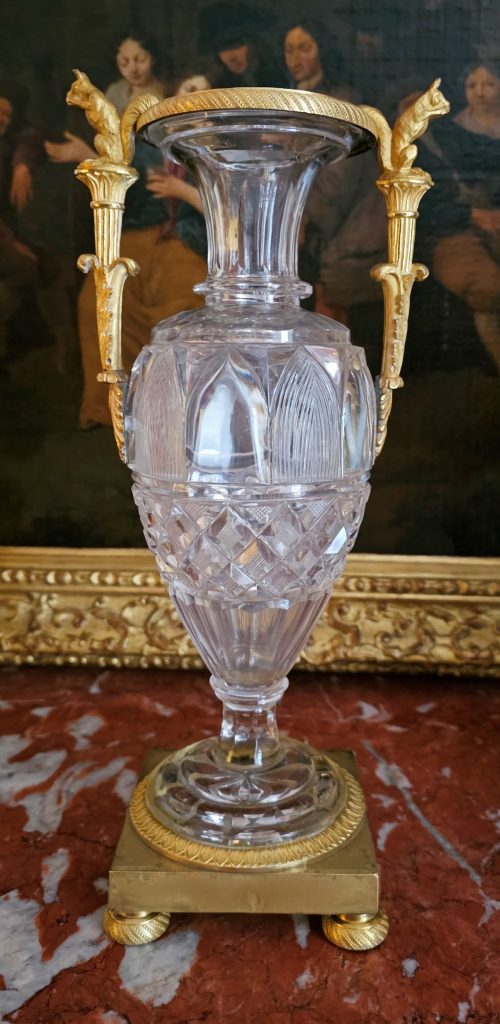 Vase Glas Empire Frankreich um 1800