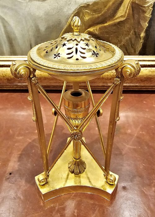 Brule Parfum Duftgefäß Potpourri Frankreich Empire um 1820