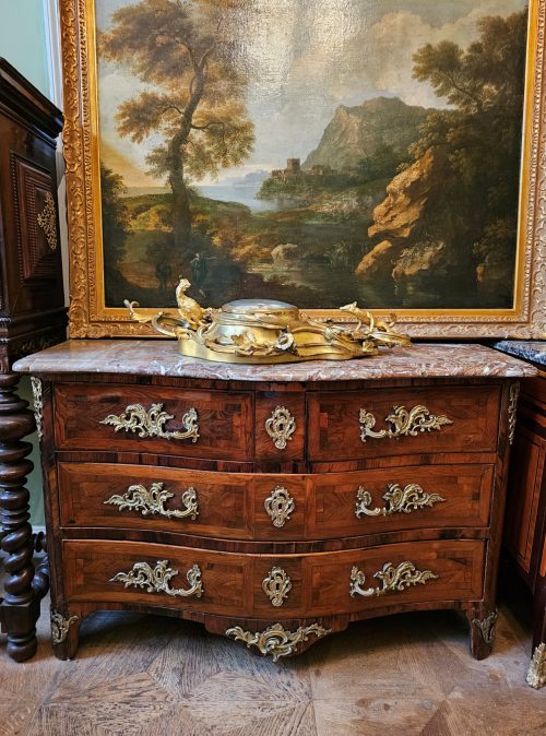 Kommode Barock Frankreich Louis XV gestempelt ROCHETTE
