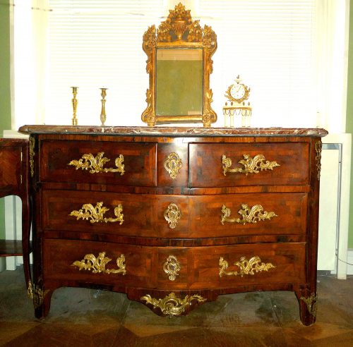Kommode Barock Frankreich Louis XV gestempelt ROCHETTE