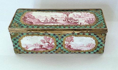 Tabatiere Email Andreas Bechdolff (1734-1807)