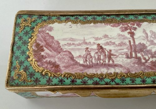 Tabatiere Email Andreas Bechdolff (1734-1807)