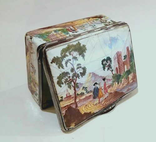 Alternative view of Tabatiere Email Andreas Bechdolff (1734-1807)