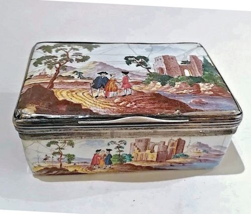 Tabatiere Email Andreas Bechdolff (1734-1807)