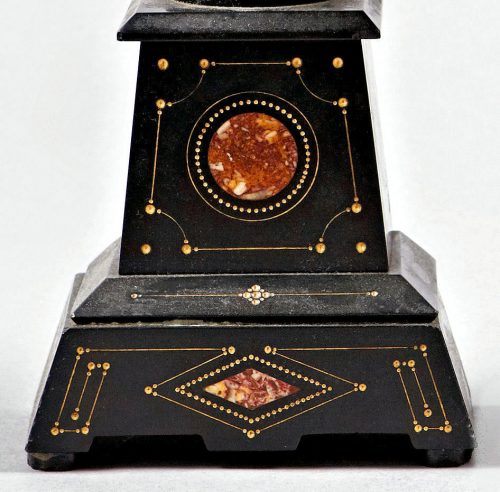 Ein Paar Basalt-Tazzen Empire Italien